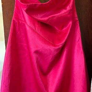 Forever 21 Hot Pink Strapless Dress